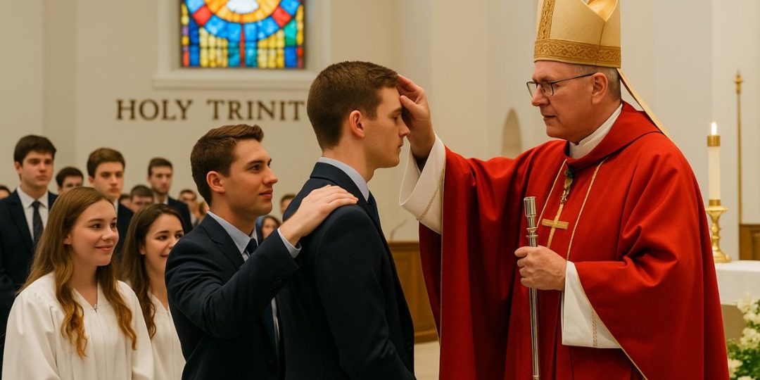 Celebrating Confirmation at Holy Trinity